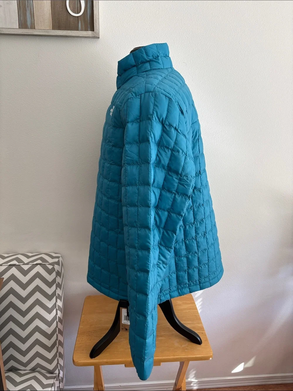 The North Face NWT Thermoball Teal Puffer Jacket Size XL